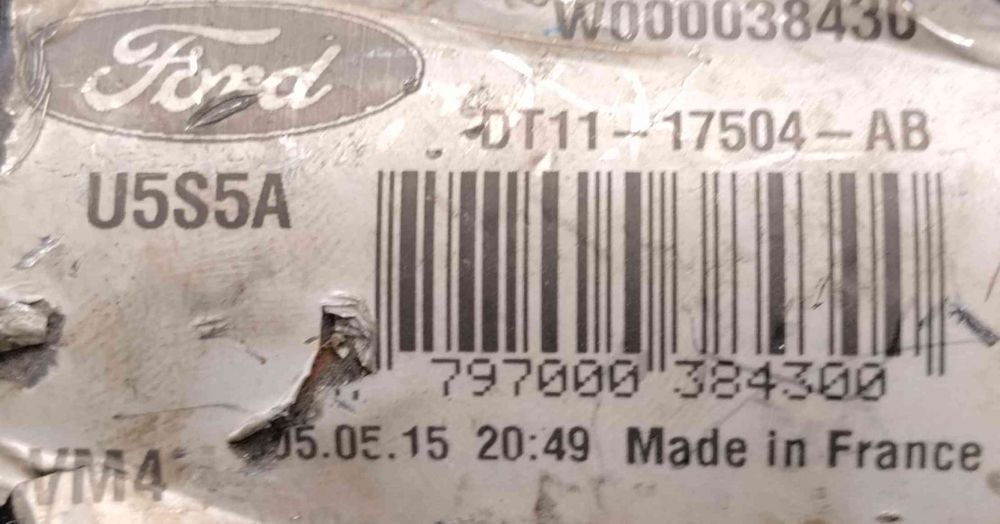 Motor Limpa Vidros Frente DT11-17504-AB - FORD TRANSIT CONNECT V408 Caixa/monovolume