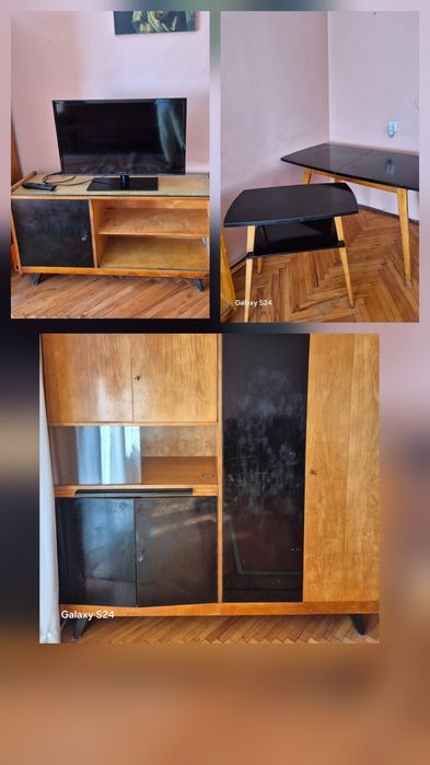 Meble Kraków Lejkowski Leśniewski PRL 60 70 komplet Łódź Górna