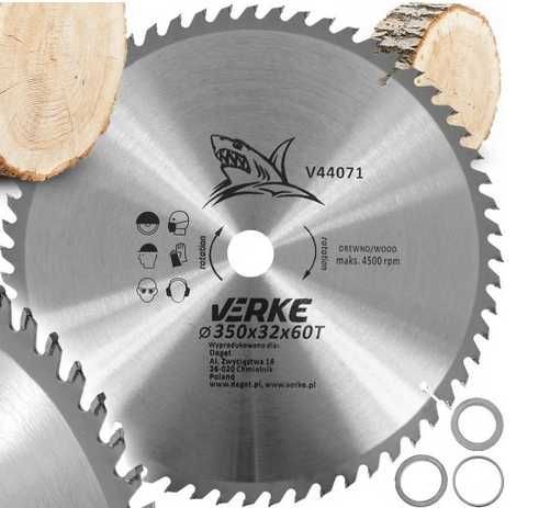 Tarcza Piła Widiowa Do Drewna 350x32x60T Widia
