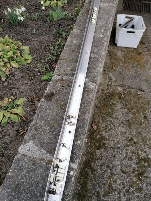 Karnisz aluminiowy prl