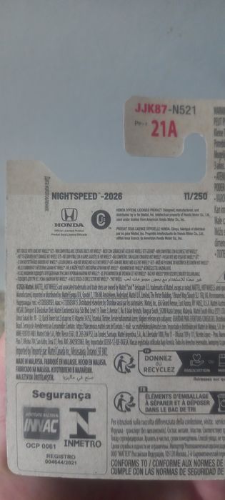 2018 honda civic type R hot wheels