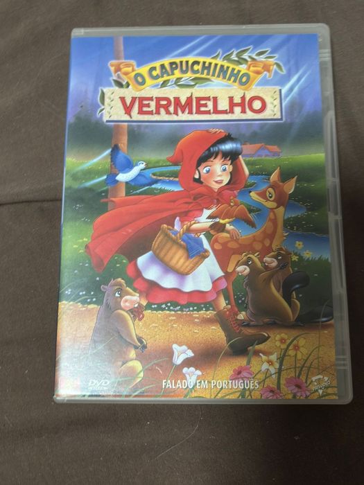 Filmes Cinderela,Branca de Neve,Bela Adormecida e Capuchinho Vermelho