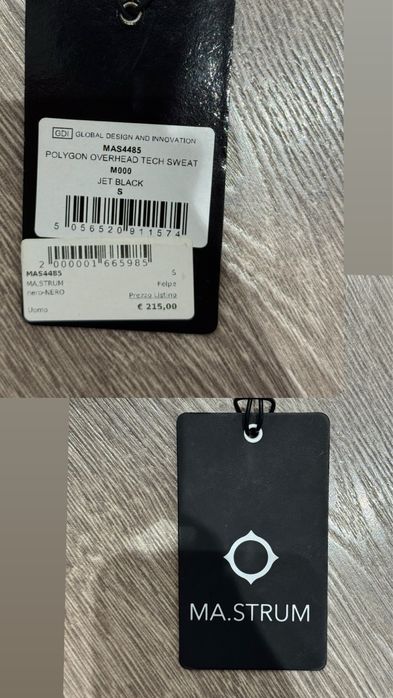 Кофта-Худі MA.STRUM Polygon Overhead Tech Sweat