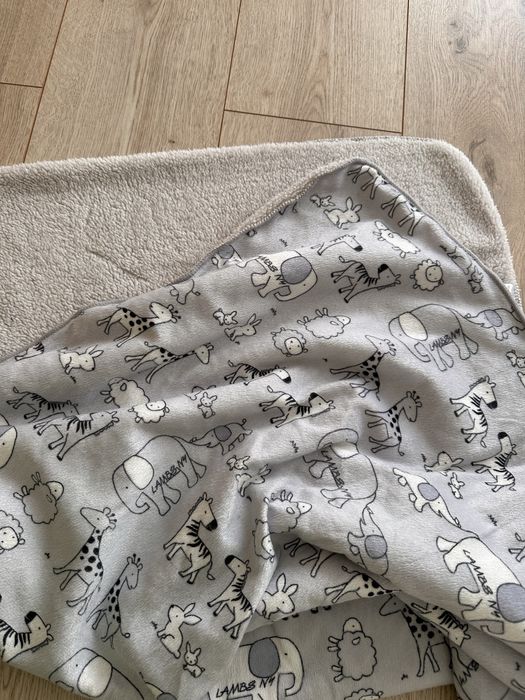 Дитячий плед утеплений двосторонній/ покривало дитяче двостороннє