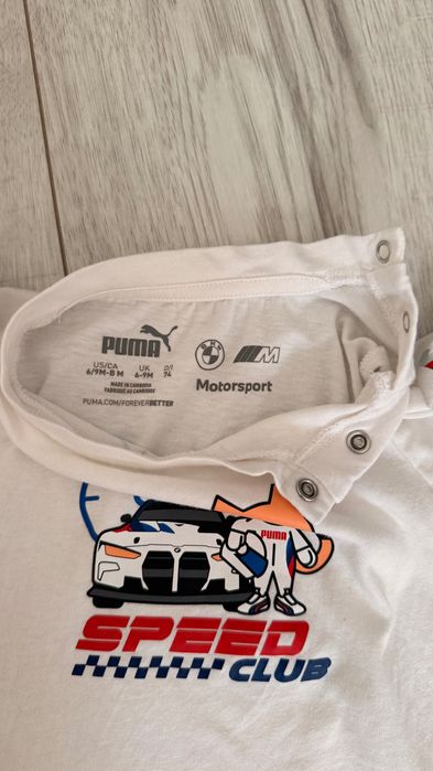 Костюм літній (шорти+футболка) для хлопчика 74см BMW/puma