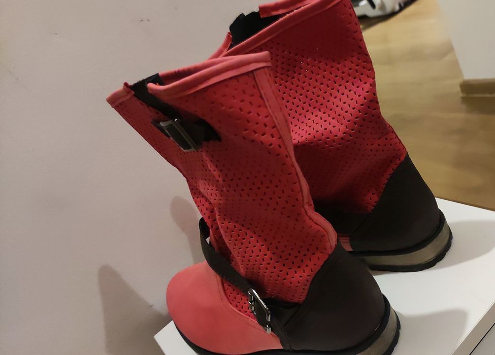 Nowe damskie buty botki ażurowe roz 40