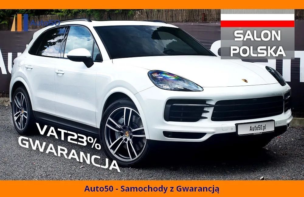 Porsche Cayenne Nowy Model 2018 SALON POLSKA S 440KM Faktura VAT23% bezwypadkowy IDEAŁ