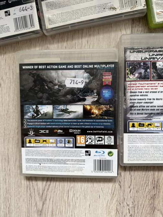 Диск PS3 XBOX 360 Forza Max Payne Saints Row Battlefield medal of honor