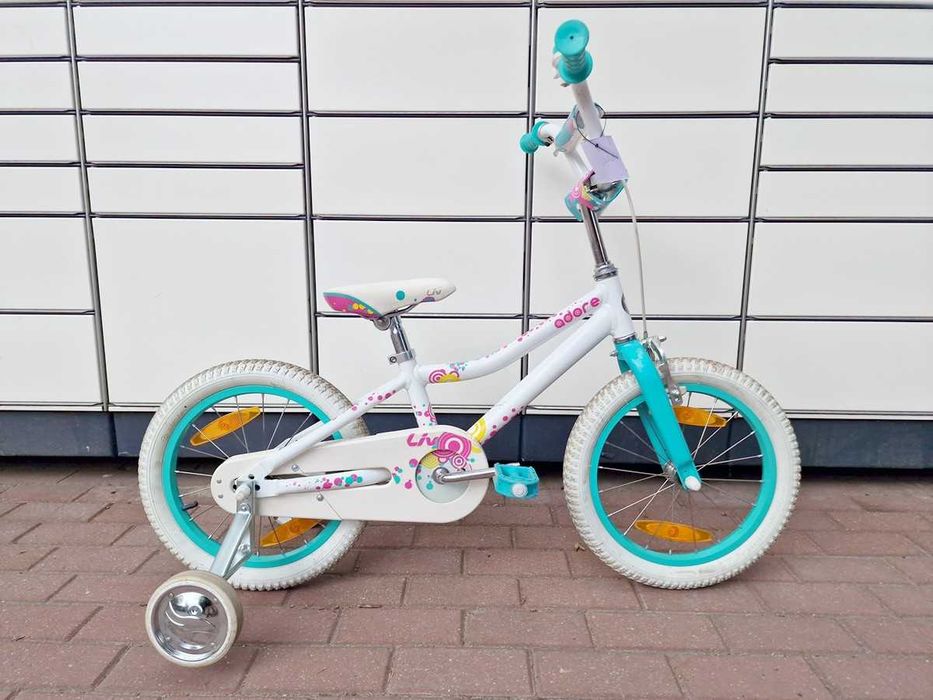 Rower dziecięcy LIV Adore 16" dla dziewczynki / Alu / b. ładny / Giant