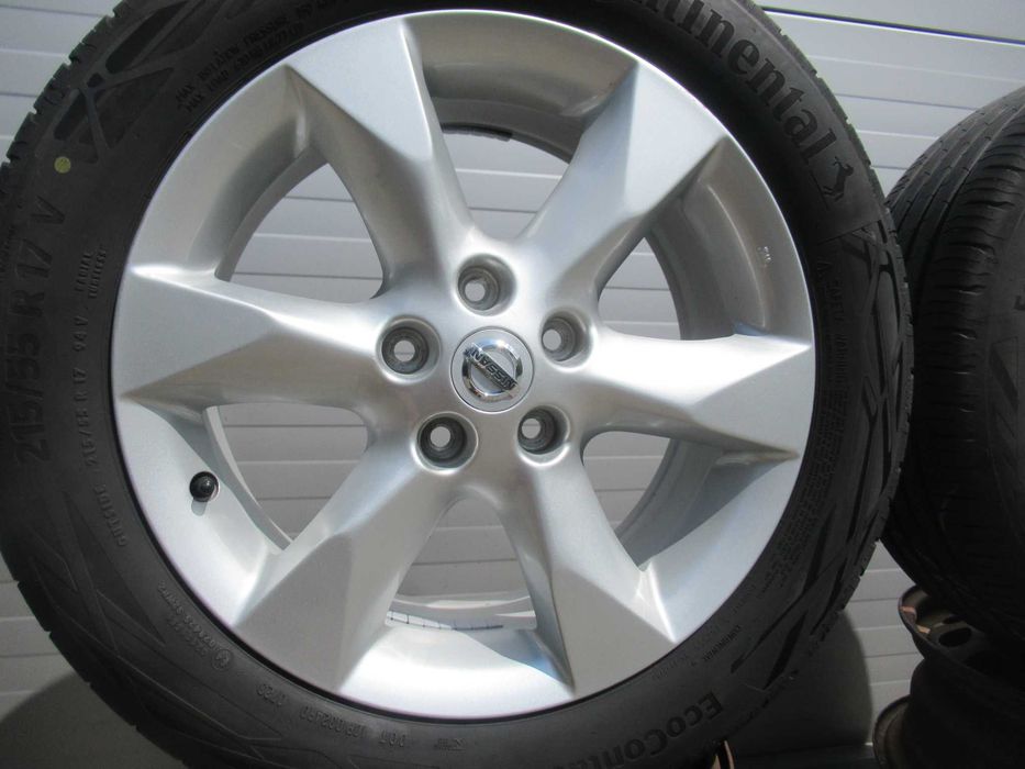 Alu+opony lato R17 NISSAN JUKE I, RENAULT SCENIC 3    4539
