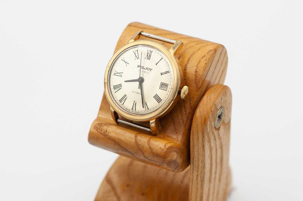 Zegarek radziecki Poljot automatic 23 kamienie złocony AU 5