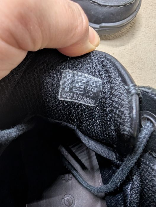 Ecco ботинки взуття шкіра 45 розмір