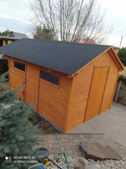 Domek narzędziowy ogrodowy 4 m x 3 z montażem m