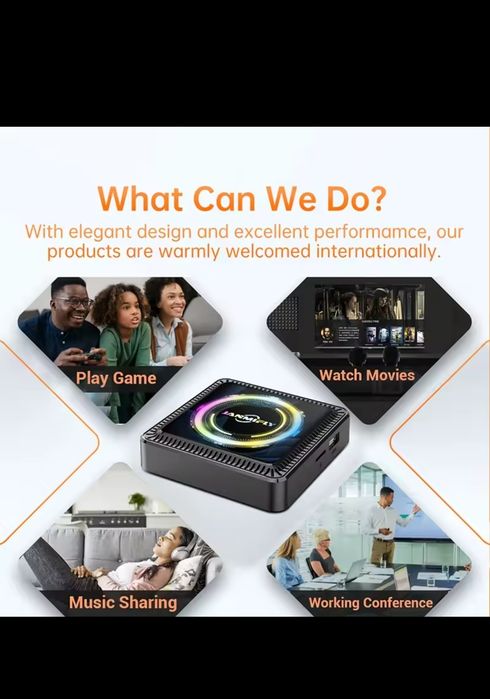 TV Box Android 2gb Ram 16gb rom.
Para streaming