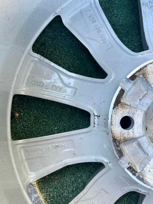 Диски Audi 5:112R17 Комплект Литі Титани Б/у Склад Оригінал