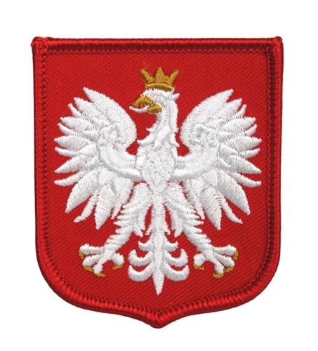 Godło RP wzór 813/MON orzełek na mundur galowy.
