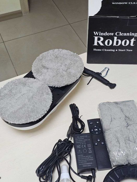 Робот для миття вікон Window Cleaning Robot 90W 500mAh робот-пилосос