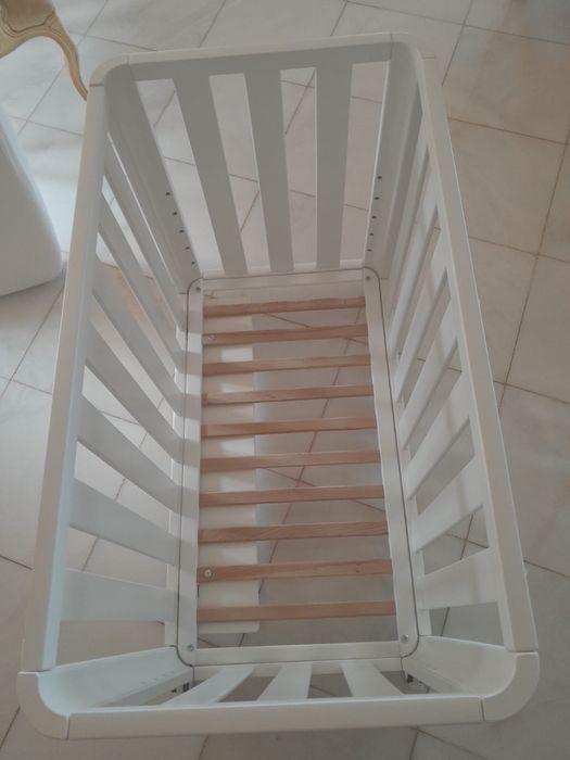 Mini-Berço de Co-Sleeping Doco Sleeping de Madeira 50x90 cm - Branco