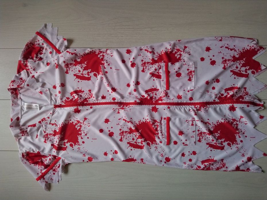 Карнавальна ігрова на Хеллоуїн сукня Медсестра 12/14 розмір