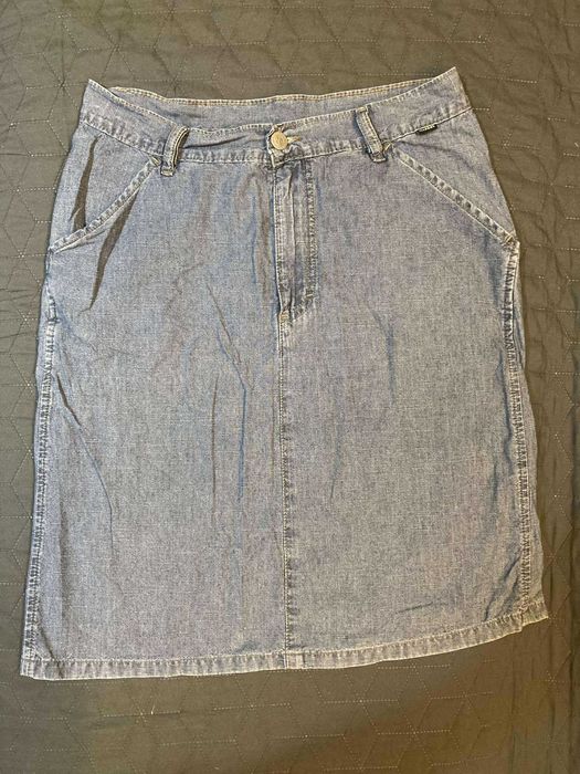 Jeansowa spódnica