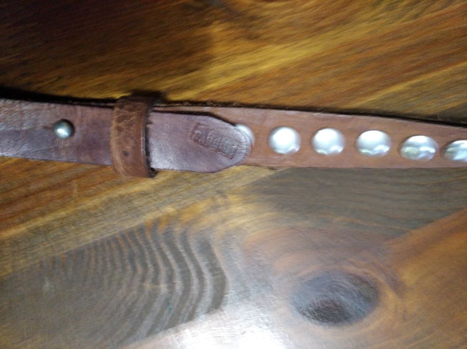 Шкіряний поводок для собаки