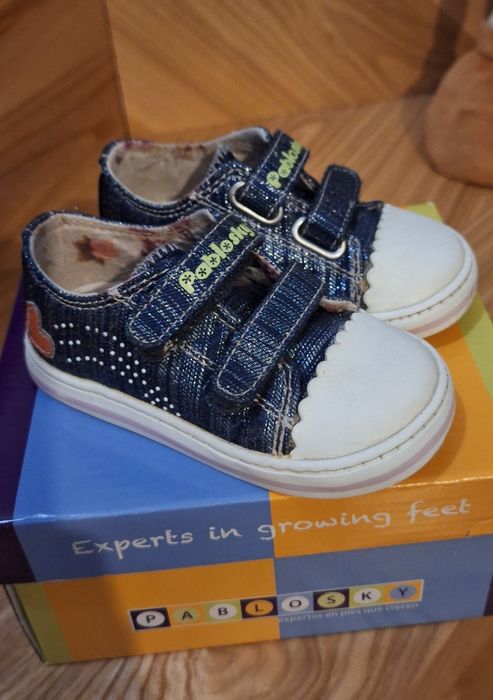 Trampki dla dziewczynki Pablosky r.21