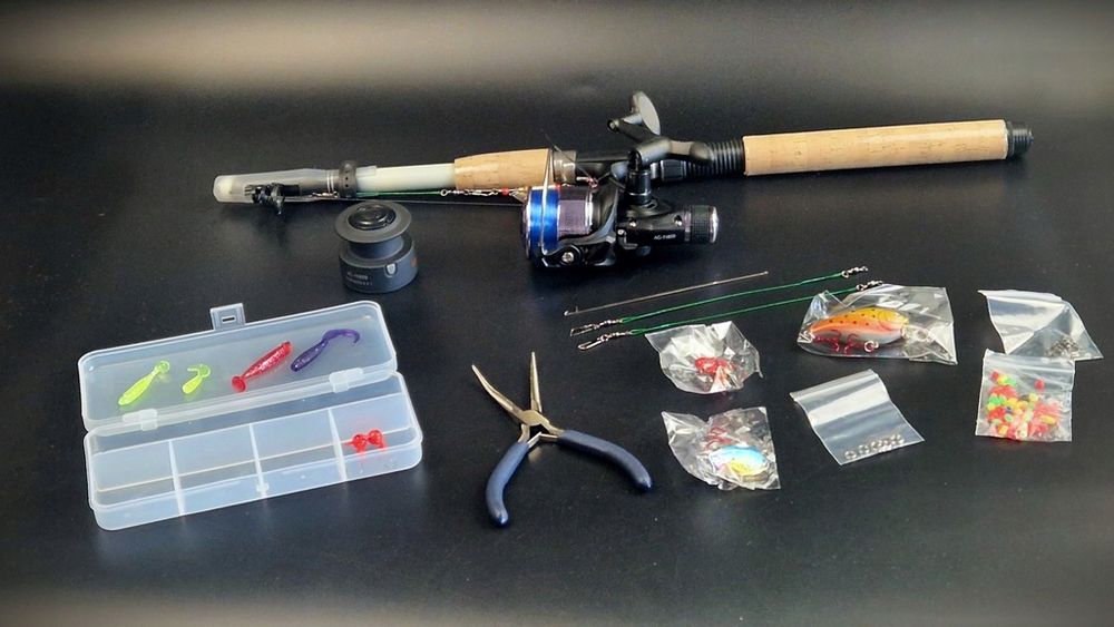 Zestaw do wędkarstwa spinningowego 210-5 Rocktrail
