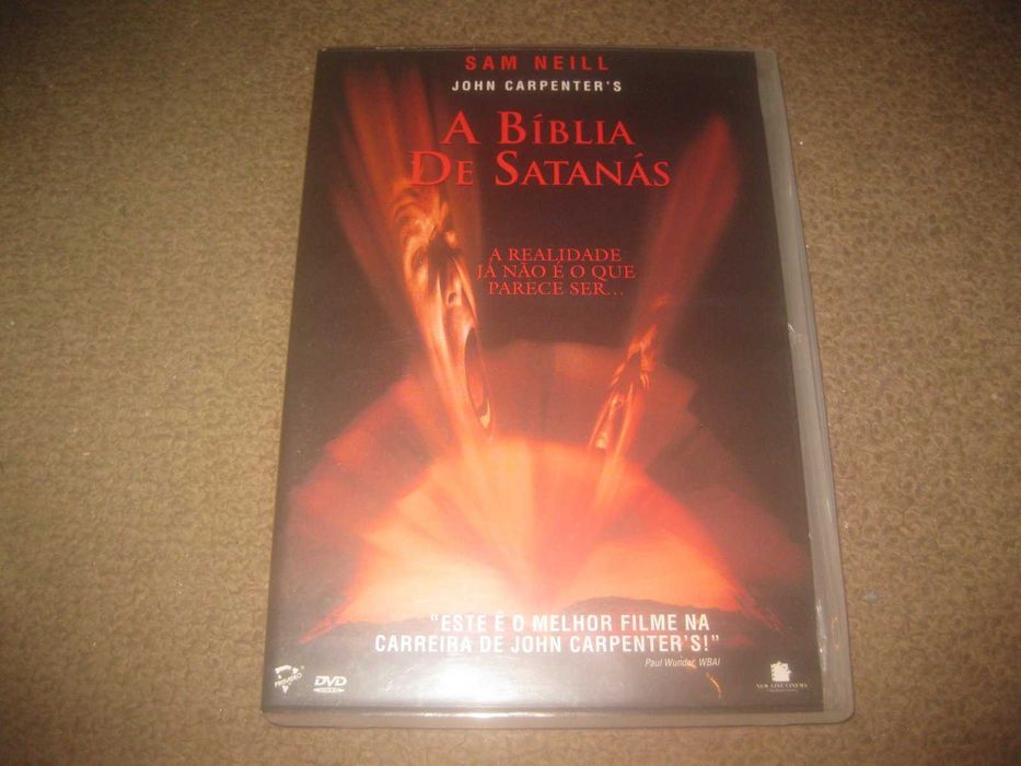 DVD "A Bíblia de Satanás" de John Carpenter/Raríssimo!