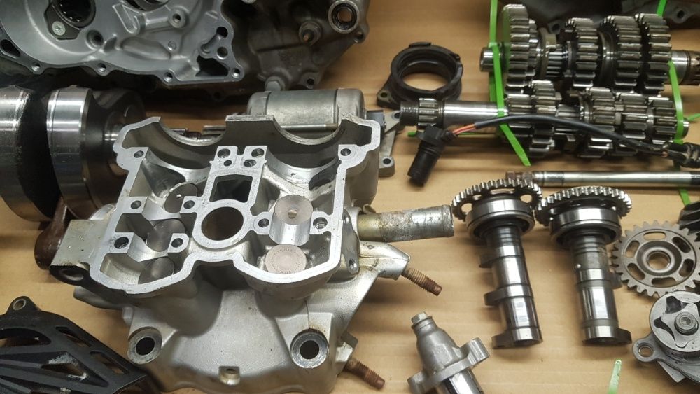 yamaha yfz 450r 2011r. kartery skrzynia wal korbowy wahacze glowica