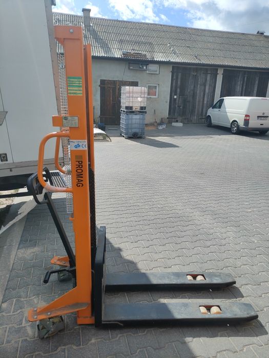 Wózek  ręczny podnośnikowy, jak nowy