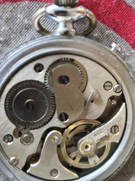 Breitling cronometro manual vintage   a funcionar