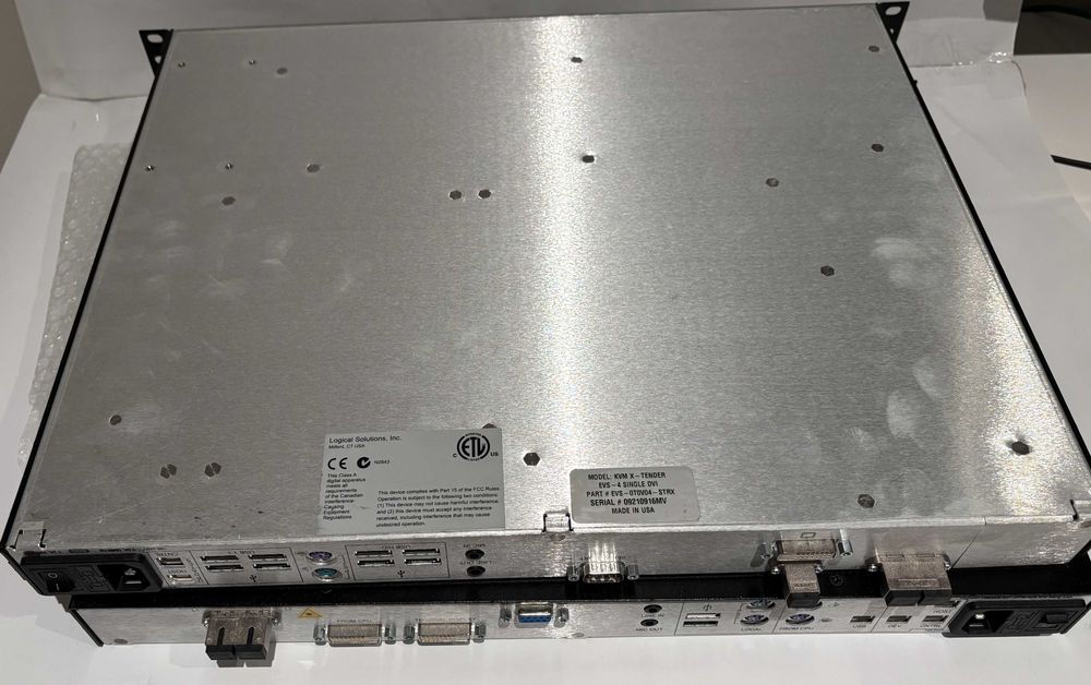 Thinklogical Optyczny KVM Extender DVI Fiber SC - Komplet Nadajnik + Odbiornik (VIS-4 / EVS-4)