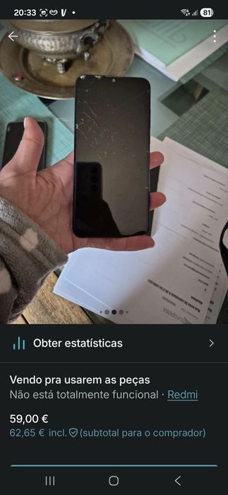 Redmi note 14 mais três tlm e um tablet
