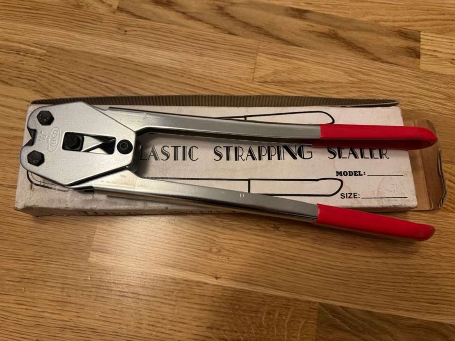 Zaciskarka Szczypce do Zaciskania taśm PP/PET