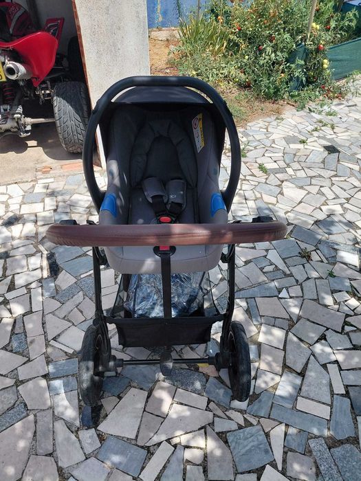 Carrinho de bebe 3 em 1 kinderkraft