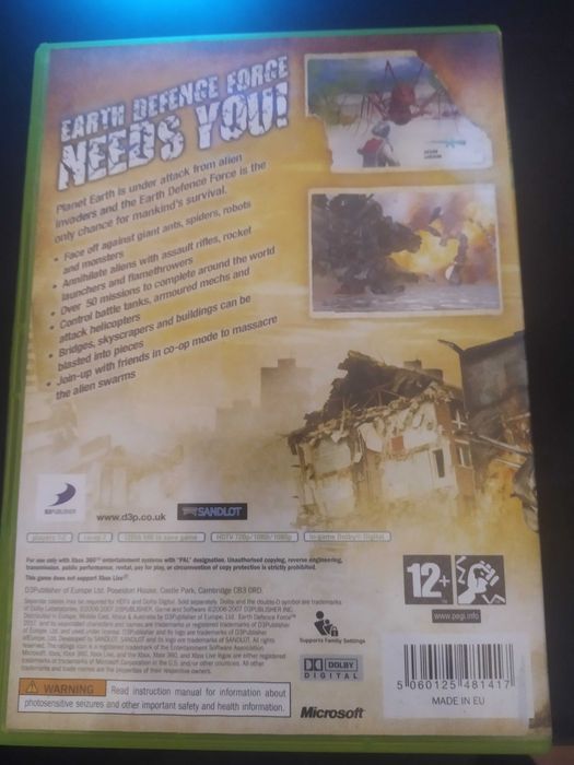 Earth Defense Force 2017 Xbox 360