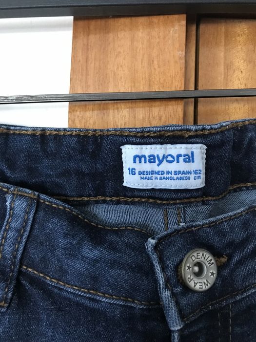 Calção de ganga, marca Mayoral