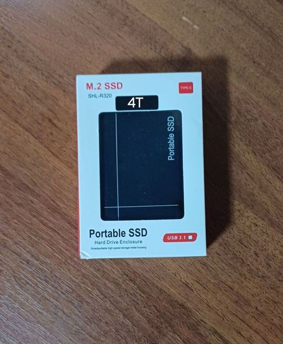 Зовнішній SSD диск 4тв (читайте уважно опис оголошення)