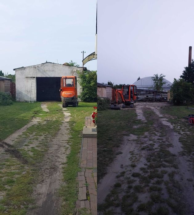Usługi minikoparką i wywrotką 3,5t