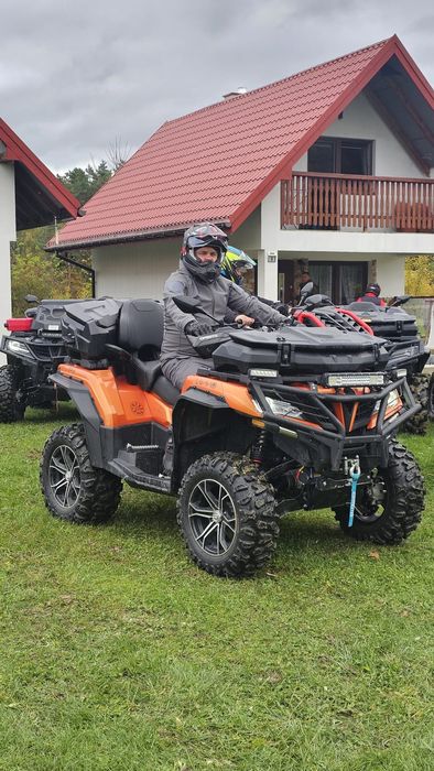 Quad cfmoto 850 doposażony
