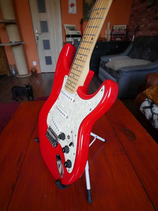 Zawodowa Gitara Elektryczna od Lutnika na wzór Fender Stratocaster