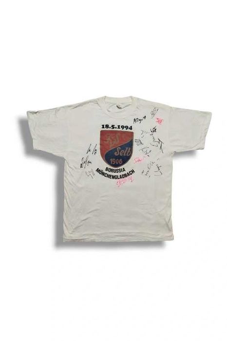 1994 90s Borussia Mönchengladbach Vintage T-Shirt
Podpisy Piłkarska