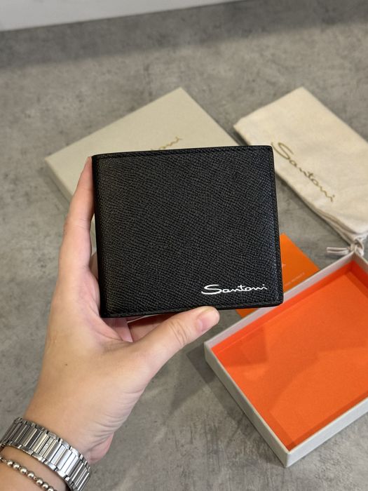 Чоловічий гаманець кошелек Santoni портмане оригінал
