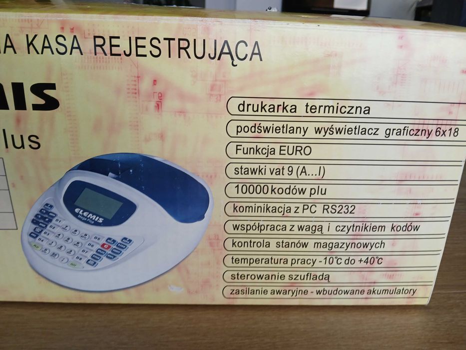 Kasa fiskalna ELEMIS MEGA PLUS