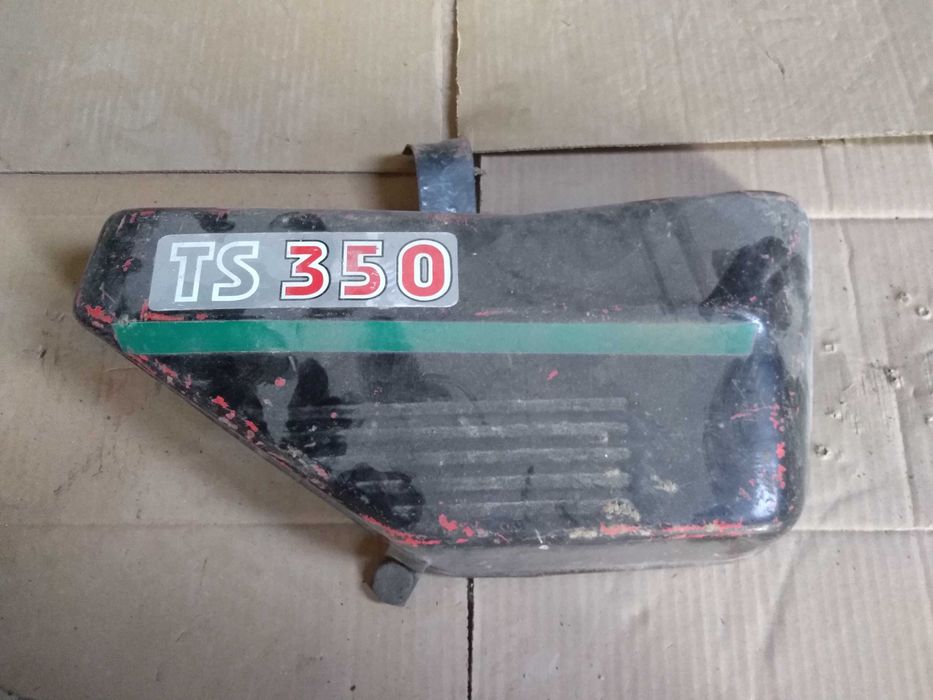 Jawa 350 TS komplet części zbiornik paliwa boczek koło