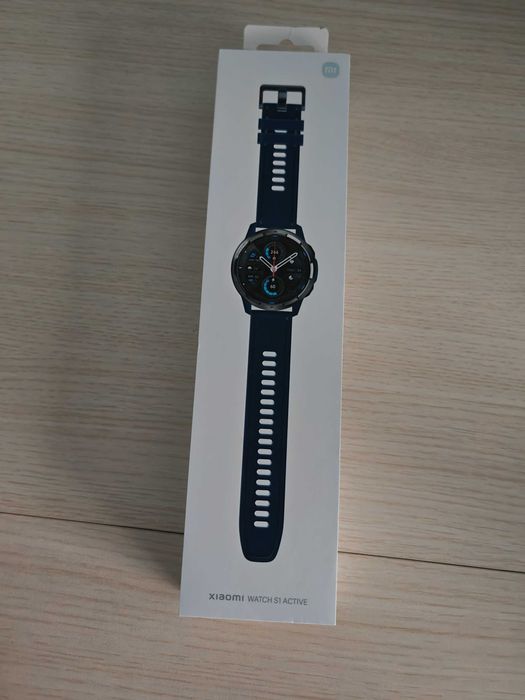 Smartwatch Xiaomi Watch S1 Active Ocean Blue + folie ochronne i pasek