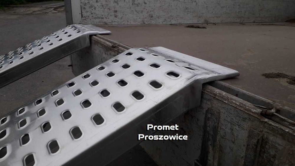 Najazdy Aluminiowe 2,5m x 40cm - 2,7T. dla Koparki Podjazdy 2szt