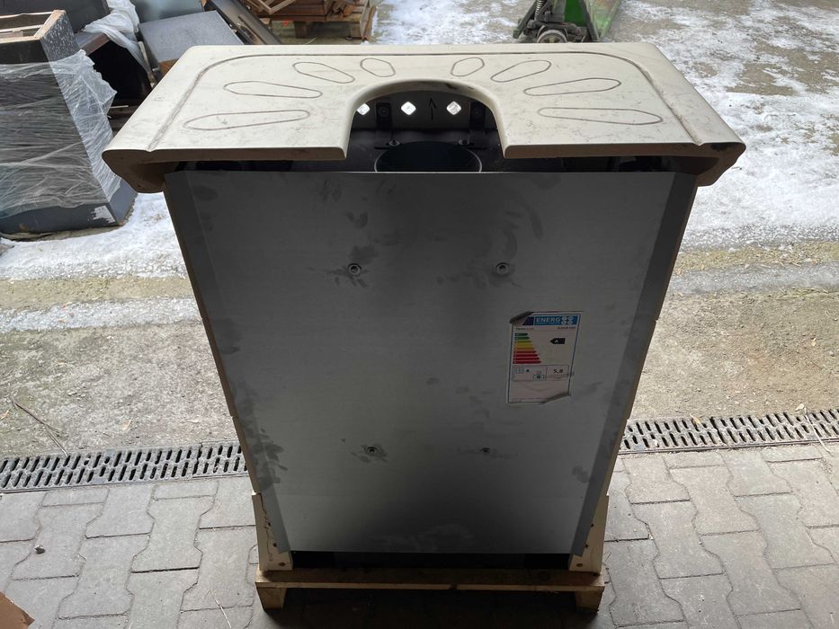 Piec kominek kaflowy wolnostojący koza ATOL 10kW cappuccino