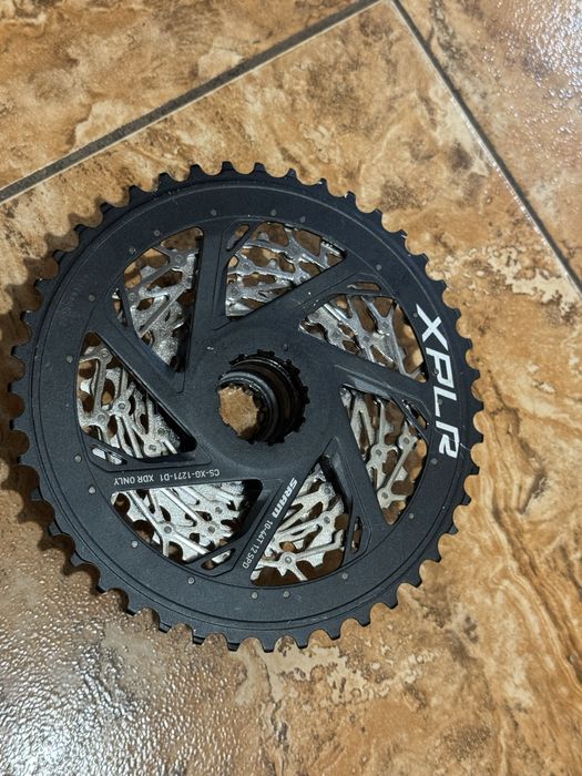 SRAM XPLR CS-XG-1271 Cassette - 12-speed | 10-44 Teeth - silver, XDR ONLY