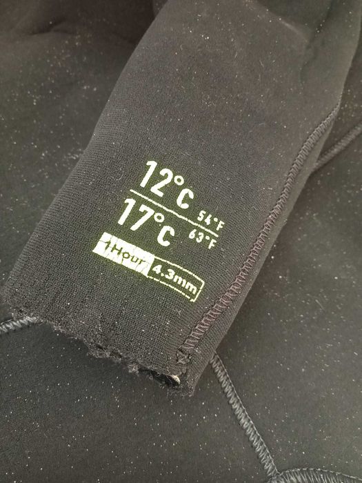 Fato de Surf Homem 100 Neoprene 4/3 mm – Decathlon – 2XL – Usado